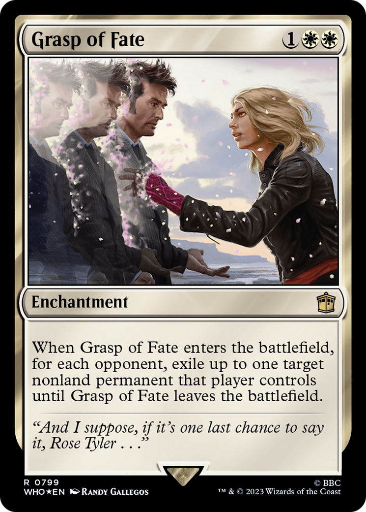Grasp of Fate (Surge Foil) [Doctor Who] | Odin's Place