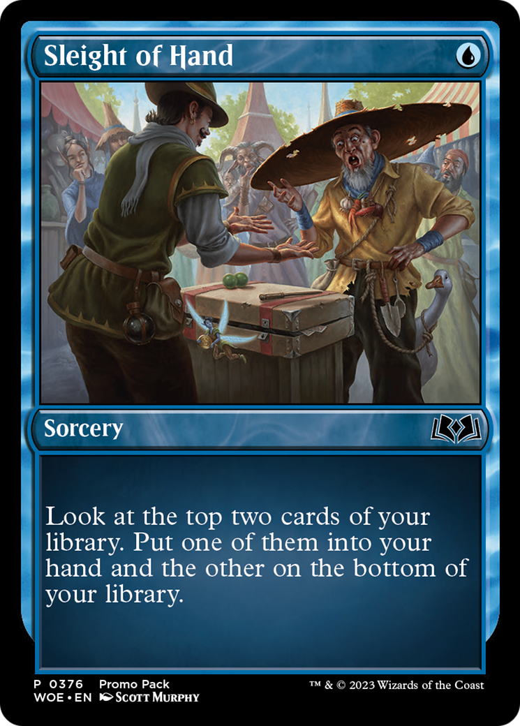 Sleight of Hand (Promo Pack) [Wilds of Eldraine] | Odin's Place