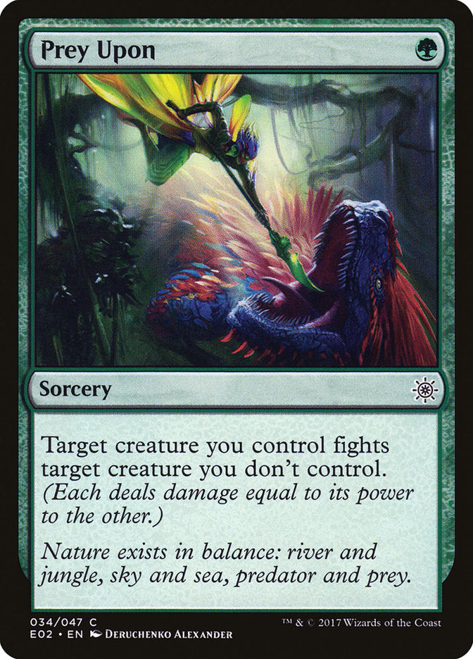 Prey Upon (34) [Explorers of Ixalan] | Odin's Place