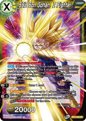 SS2 Son Gohan, Z Fighter (BT17-083) [Ultimate Squad] | Odin's Place