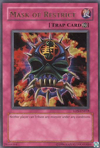 Mask of Restrict [LON-EN018] Ultra Rare | Odin's Place