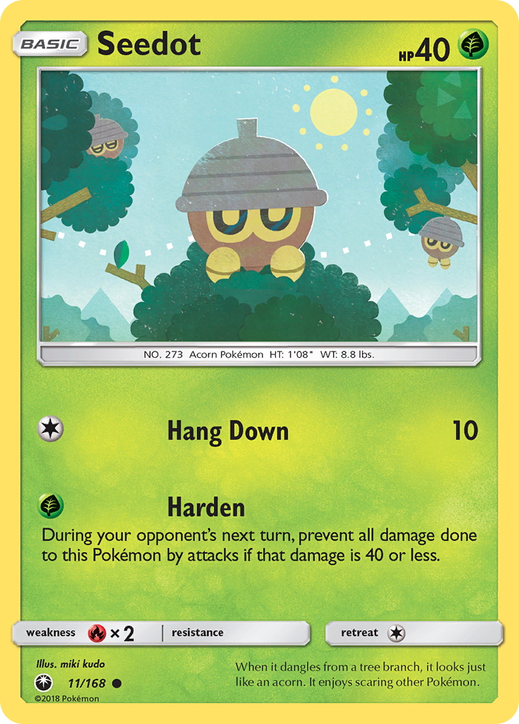 Seedot (11/168) [Sun & Moon: Celestial Storm] | Odin's Place