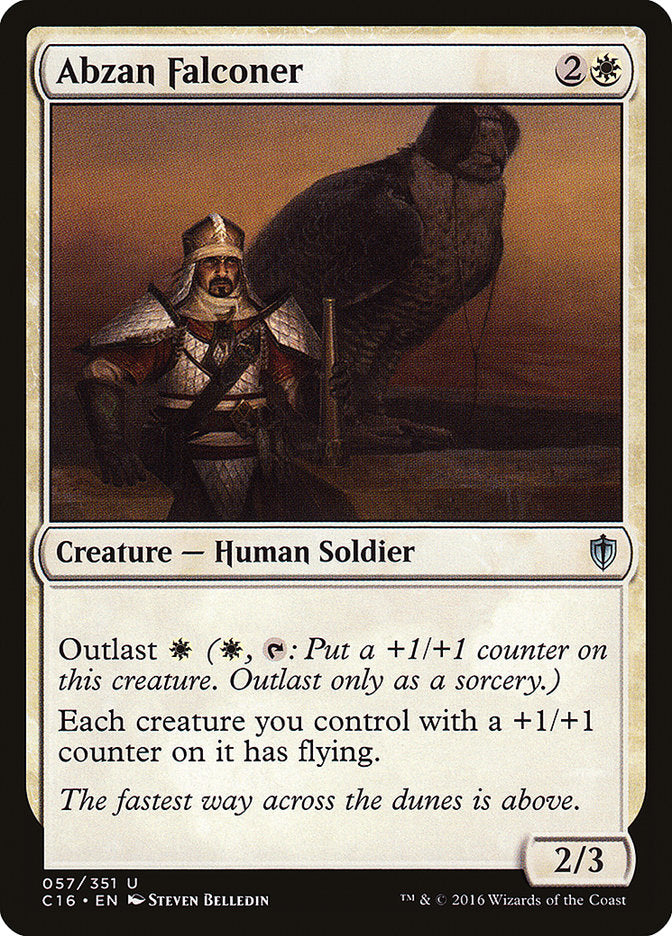 Abzan Falconer (57) [Commander 2016] | Odin's Place