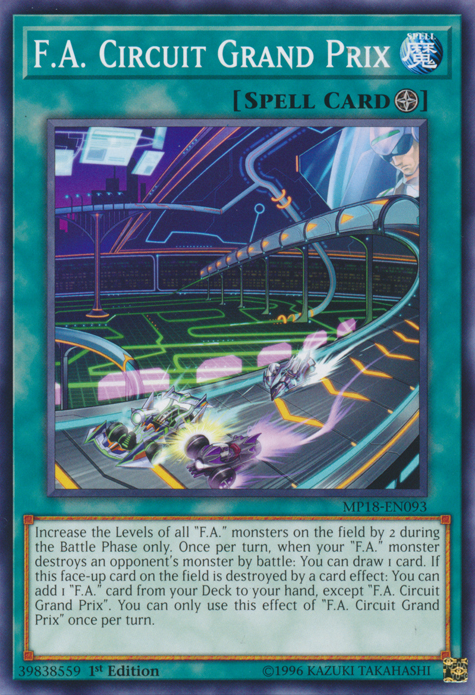 F.A. Circuit Grand Prix [MP18-EN093] Common | Odin's Place