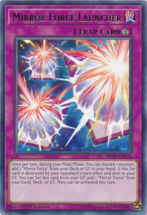 Mirror Force Launcher [MP19-EN126] Rare | Odin's Place