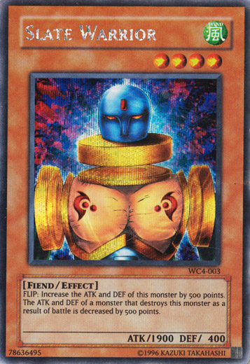 Slate Warrior [WC4-003] Secret Rare | Odin's Place