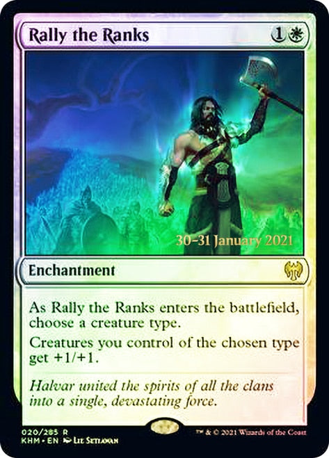 Rally the Ranks [Kaldheim Prerelease Promos] | Odin's Place