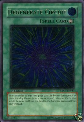 Degenerate Circuit [CDIP-EN047] Ultimate Rare | Odin's Place