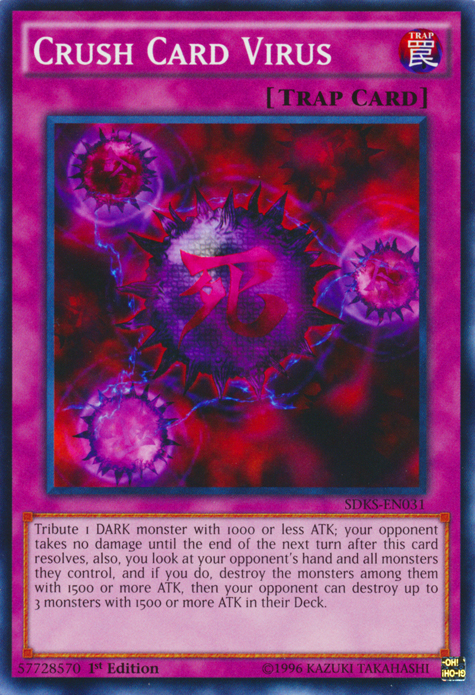 Crush Card Virus [SDKS-EN031] Common | Odin's Place