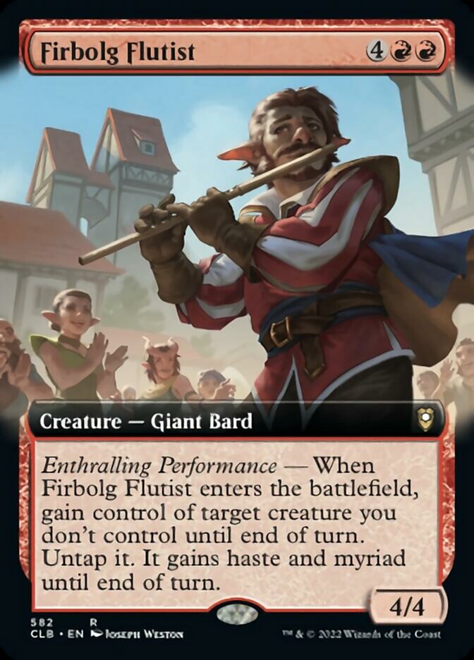 Firbolg Flutist (Extended Art) [Commander Legends: Battle for Baldur's Gate] | Odin's Place