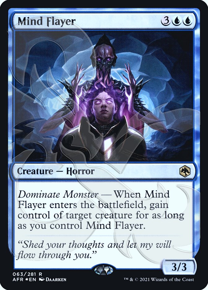 Mind Flayer (Ampersand Promo) [Dungeons & Dragons: Adventures in the Forgotten Realms Promos] | Odin's Place