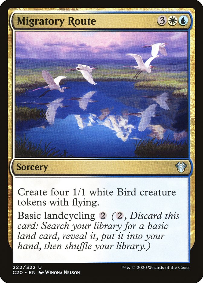 Migratory Route [Commander 2020] | Odin's Place