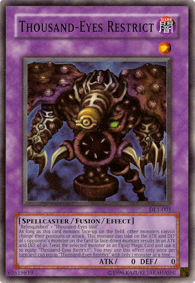 Thousand-Eyes Restrict [DL1-001] Super Rare | Odin's Place