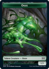 Ooze // Wurm (029) Double-Sided Token [Double Masters Tokens] | Odin's Place