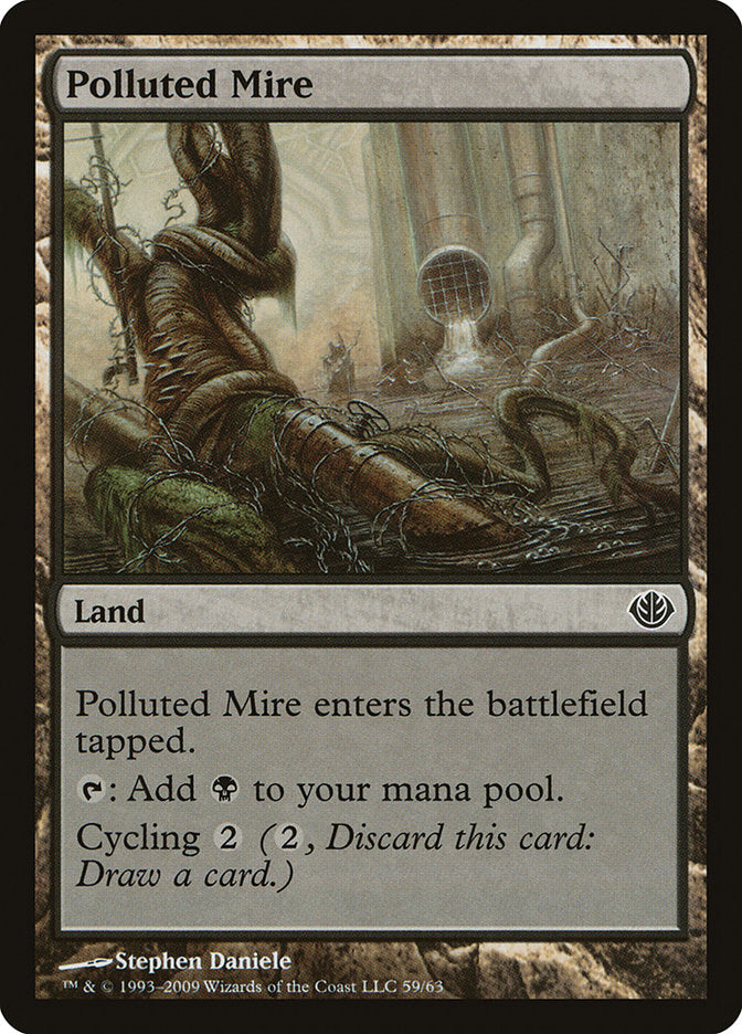 Polluted Mire (59) [Duel Decks: Garruk vs. Liliana] | Odin's Place