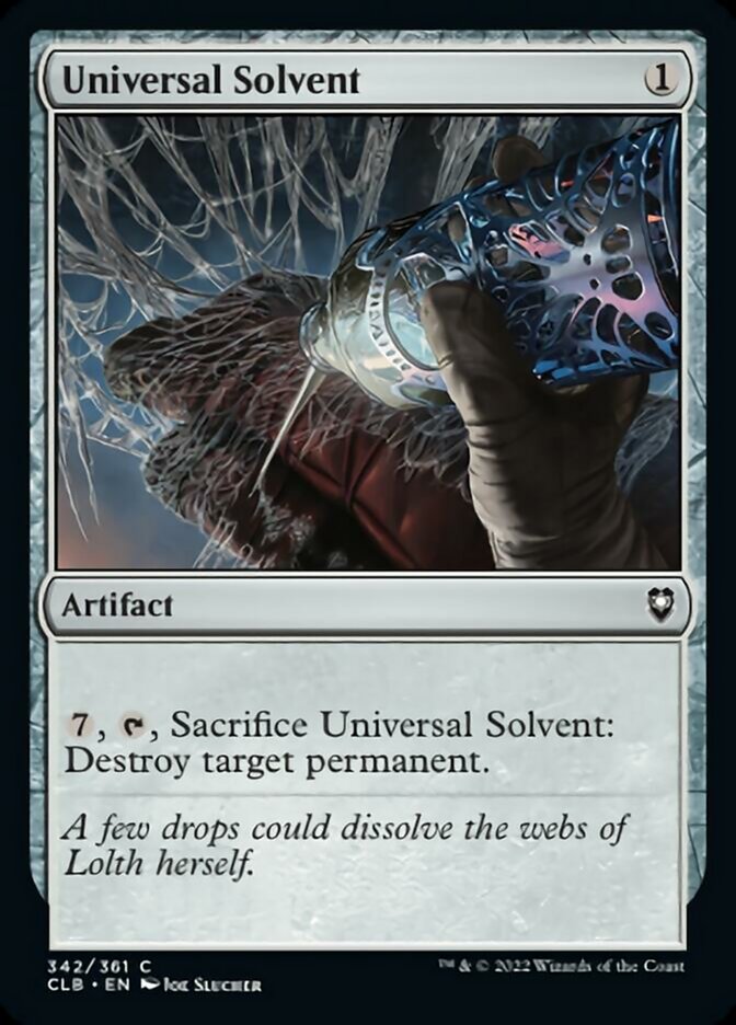 Universal Solvent [Commander Legends: Battle for Baldur's Gate] | Odin's Place