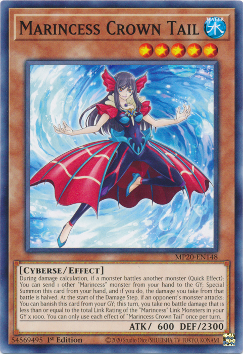 Marincess Crown Tail [MP20-EN148] Common | Odin's Place