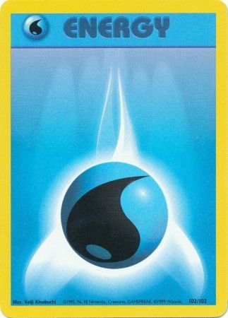 Water Energy (102/102) [Base Set Unlimited] | Odin's Place