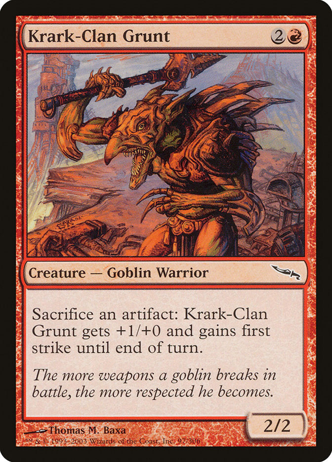 Krark-Clan Grunt (97) [Mirrodin] | Odin's Place