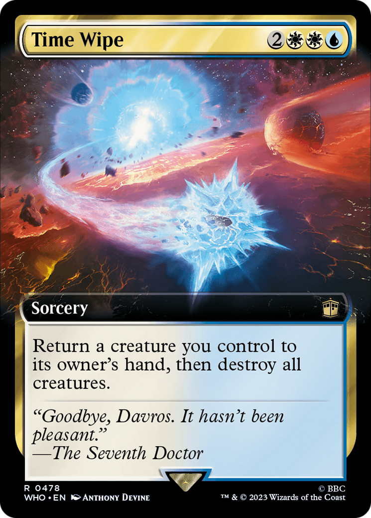 Time Wipe (Extended Art) [Doctor Who] | Odin's Place
