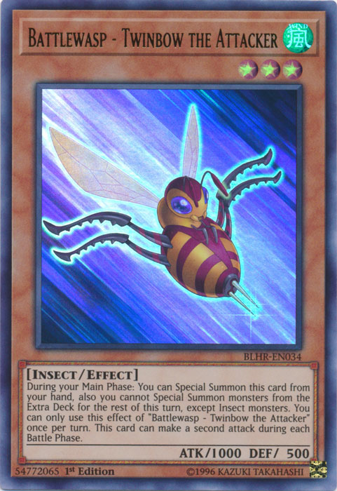 Battlewasp - Twinbow the Attacker [BLHR-EN034] Ultra Rare | Odin's Place