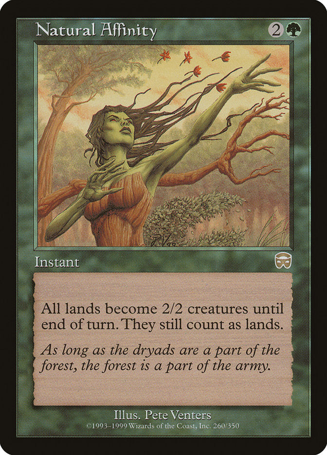 Natural Affinity (260) [Mercadian Masques] | Odin's Place