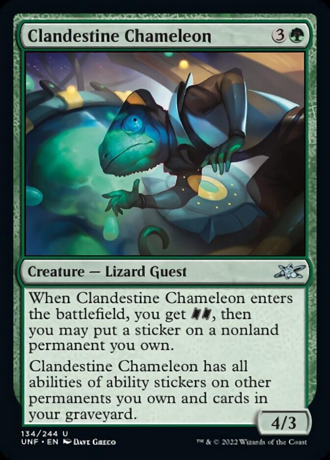 Clandestine Chameleon [Unfinity] | Odin's Place