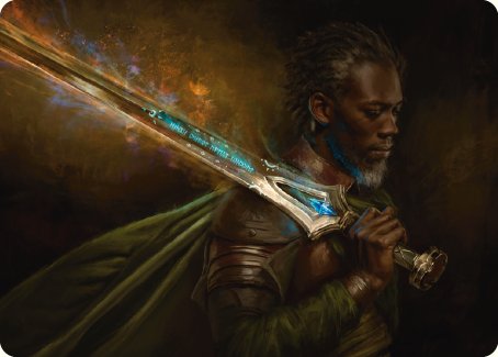 Anduril, Flame of the West Art Card [The Lord of the Rings: Tales of Middle-earth Art Series] | Odin's Place