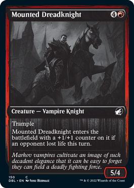 Mounted Dreadknight [Innistrad: Double Feature] | Odin's Place