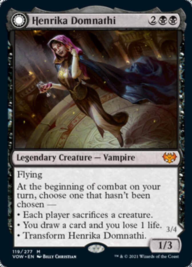 Henrika Domnathi // Henrika, Infernal Seer [Innistrad: Crimson Vow] | Odin's Place