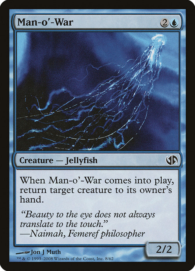 Man-o'-War (8) [Duel Decks: Jace vs. Chandra] | Odin's Place
