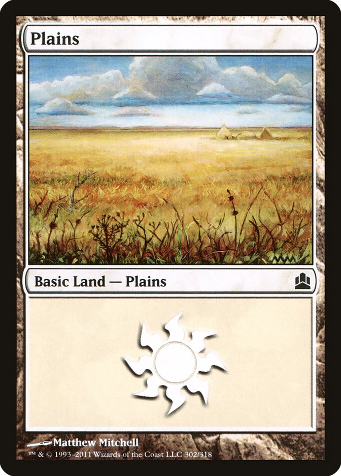 Plains (302) [Commander 2011] | Odin's Place
