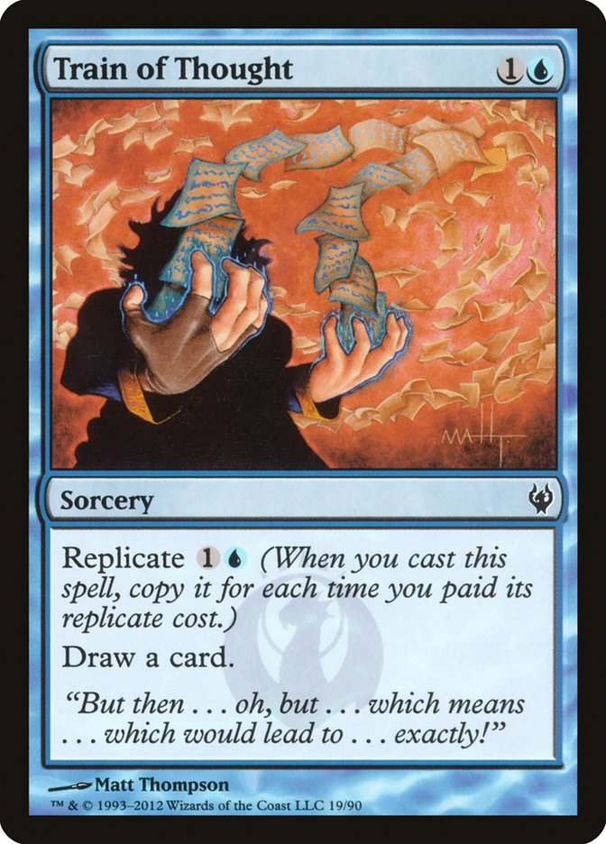 Train of Thought (19) [Duel Decks: Izzet vs. Golgari] | Odin's Place