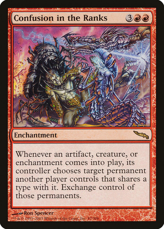 Confusion in the Ranks (87) [Mirrodin] | Odin's Place