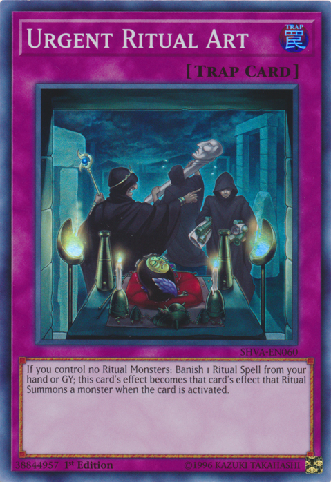Urgent Ritual Art [SHVA-EN060] Super Rare | Odin's Place