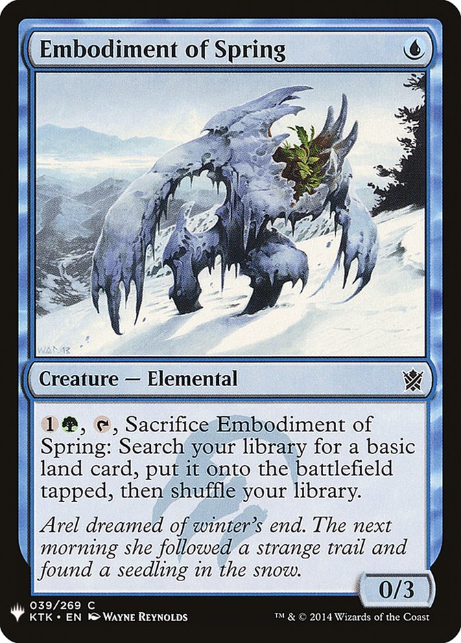 Embodiment of Spring [Mystery Booster] | Odin's Place