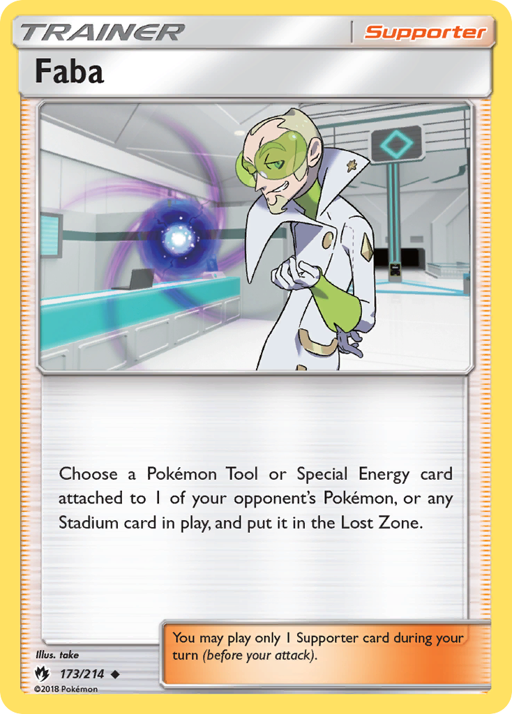 Faba (173/214) [Sun & Moon: Lost Thunder] | Odin's Place