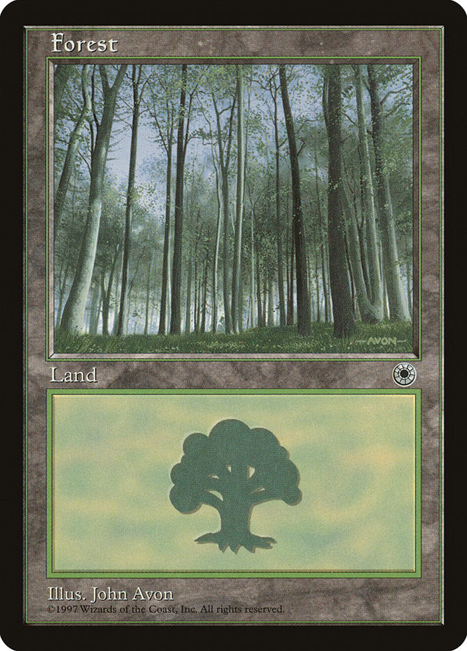 Forest (Green Signature with White Bark Trees) [Portal] | Odin's Place