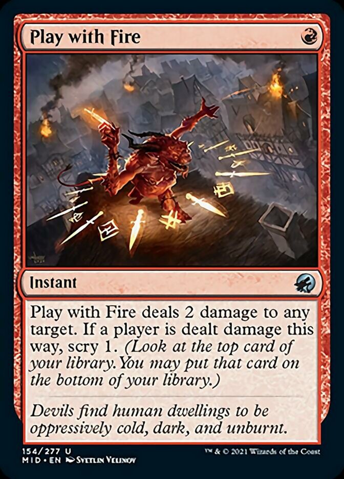 Play with Fire [Innistrad: Midnight Hunt] | Odin's Place