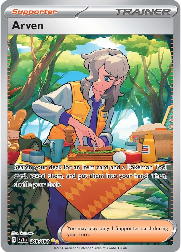 Arven (249/198) [Scarlet & Violet: Base Set] | Odin's Place
