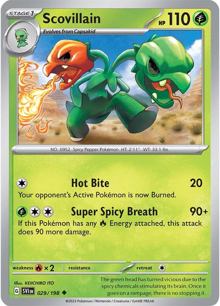 Scovillain (029/198) [Scarlet & Violet: Base Set] | Odin's Place