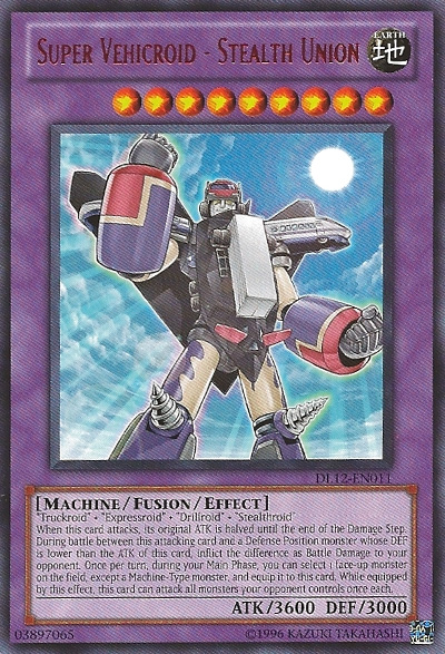 Super Vehicroid - Stealth Union (Red) [DL12-EN011] Rare | Odin's Place