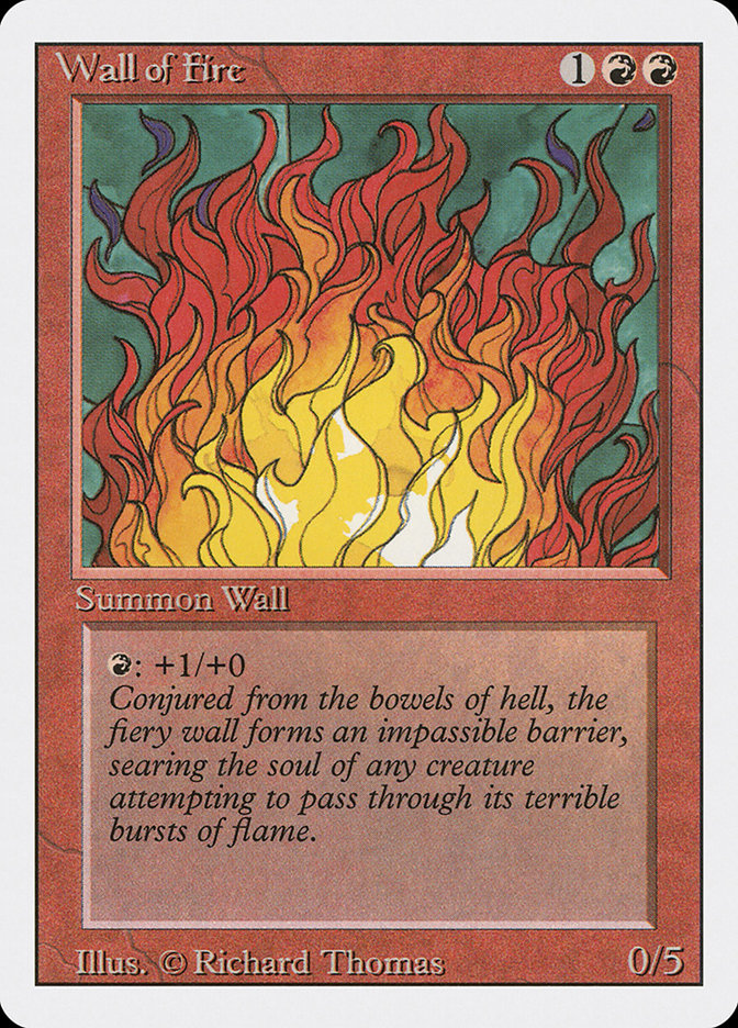Wall of Fire (183) [Revised Edition] | Odin's Place