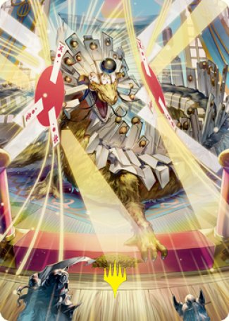 Spirit-Sister's Call Art Card (Gold-Stamped Signature) [Kamigawa: Neon Dynasty Art Series] | Odin's Place
