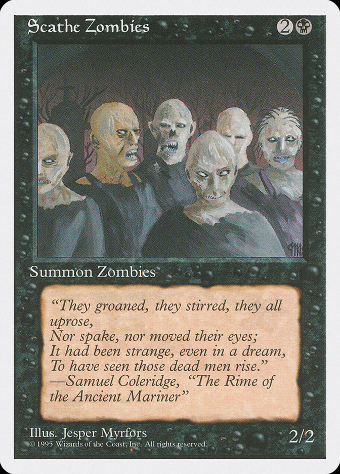 Scathe Zombies (158) [Fourth Edition] | Odin's Place