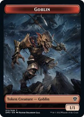 Zombie Knight // Goblin Double-Sided Token [Dominaria United Commander Tokens] | Odin's Place