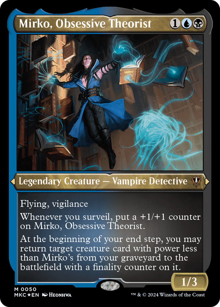 Mirko, Obsessive Theorist (Display Commander) [Murders at Karlov Manor Commander] | Odin's Place