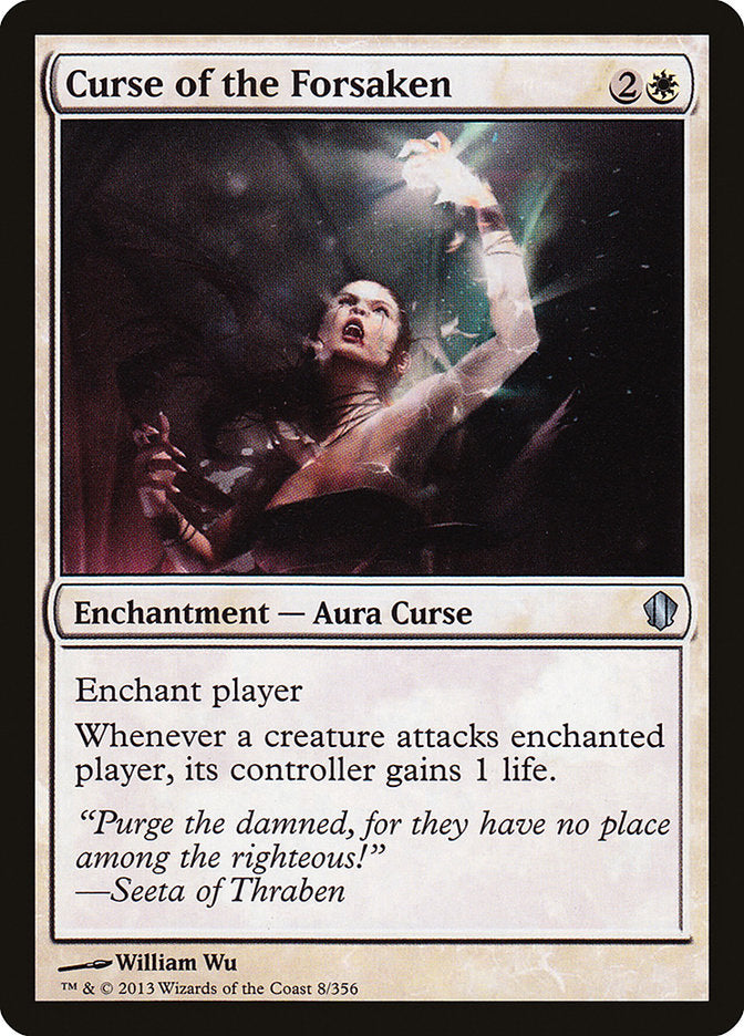 Curse of the Forsaken (8) [Commander 2013] | Odin's Place