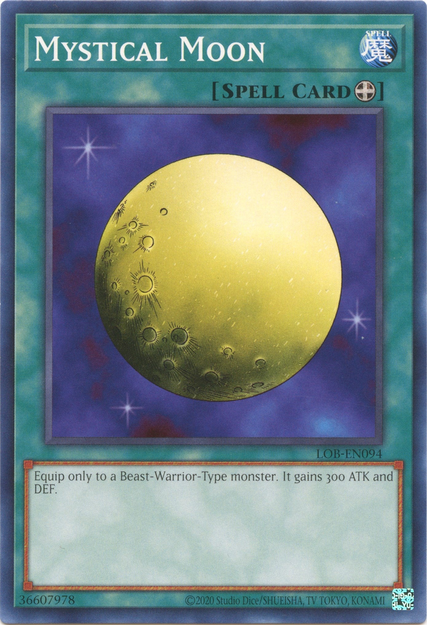 Mystical Moon (25th Anniversary) [LOB-EN094] Common | Odin's Place