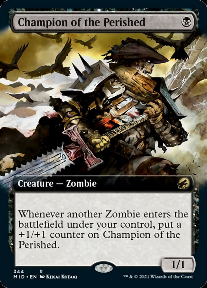 Champion of the Perished (Extended Art) [Innistrad: Midnight Hunt] | Odin's Place